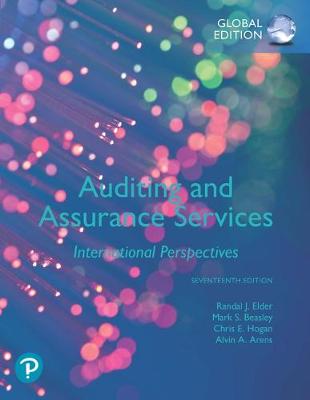 Book cover for Auditing and Assurance Services plus Pearson MyLab Accounting with Pearson eText, Global Edition