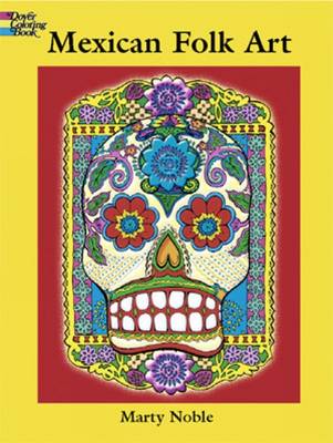 Book cover for Mexican Folk Art Coloring Book