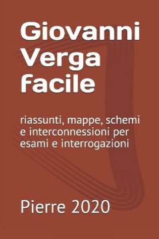 Cover of Giovanni Verga facile