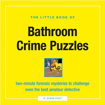 Book cover for The Little Book of Bathroom Crime Puzzles