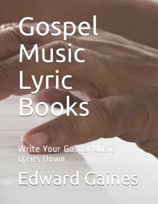 Book cover for Gospel Music Lyric Books