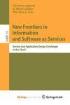 Book cover for New Frontiers in Information and Software as Services