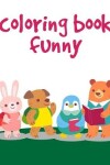 Book cover for coloring book funny