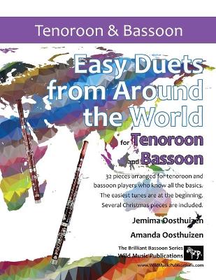 Book cover for Easy Duets from Around the World for Tenoroon and Bassoon