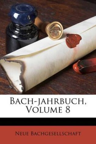 Cover of Bach-Jahrbuch. 8. Jahrgang 1911