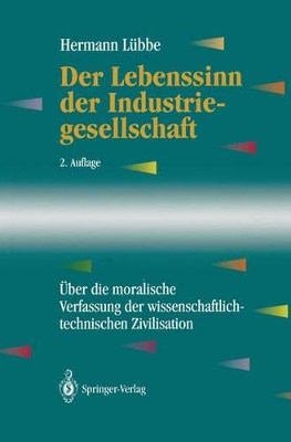 Book cover for Der Lebenssinn Der Industriegesellschaft