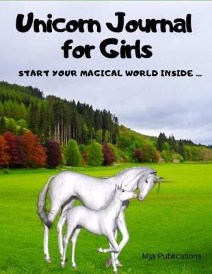 Book cover for Unicorn Journal for Girls