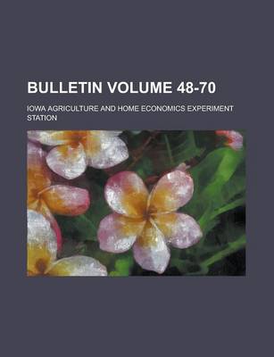 Book cover for Bulletin Volume 48-70