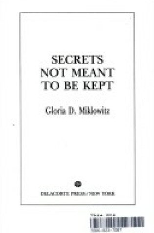Cover of Secrets Not Meant to
