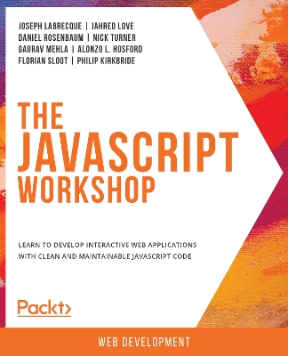 Book cover for The JavaScript Workshop