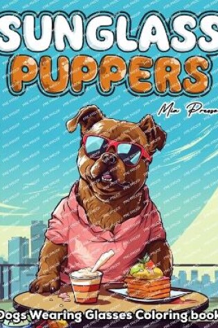 Cover of Dogs Wearing Glasses Coloring book