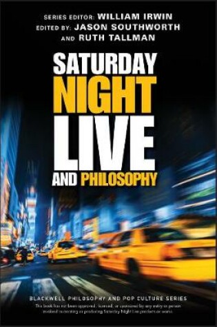 Cover of Saturday Night Live and Philosophy