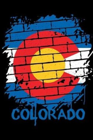 Cover of Graffiti Colorado State Flag Notebook