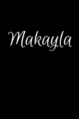 Book cover for Makayla