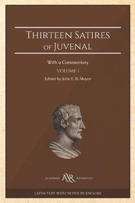 Book cover for Thirteen Satires of Juvenal