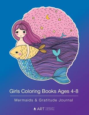 Book cover for Girls Coloring Books Ages 4-8