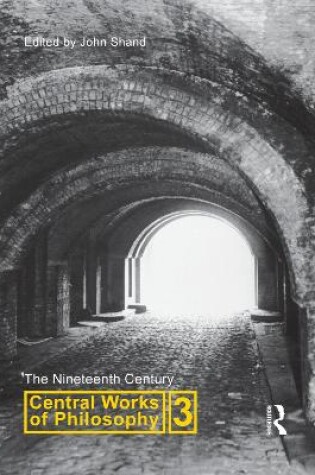 Cover of Central Works of Philosophy v3