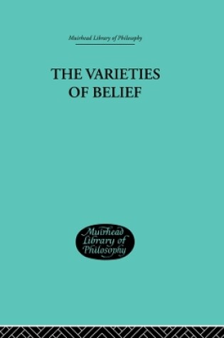 Cover of Varieties of Belief