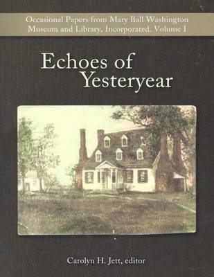 Book cover for Echoes of Yesteryear