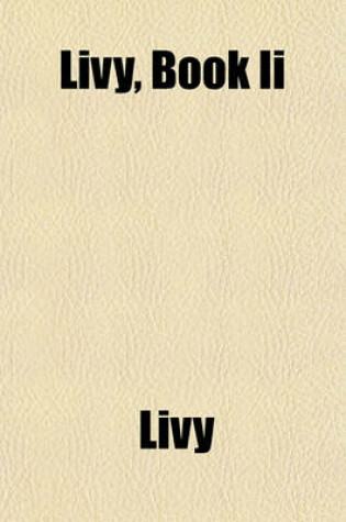 Cover of Livy, Book II