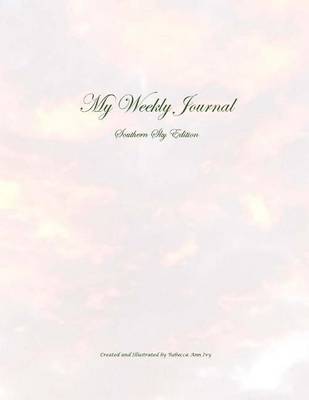Book cover for My Weekly Journal - Southern Sky Edition