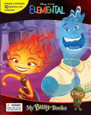 Book cover for Disney Pixar Elemental - My Busy Books