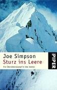 Book cover for Sturz Ins Leere