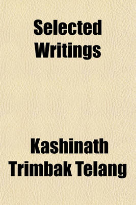 Book cover for Selected Writings