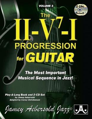 Book cover for The II-V7-I Progression for Guitar