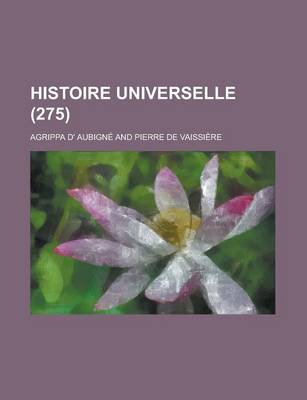 Book cover for Histoire Universelle (275)