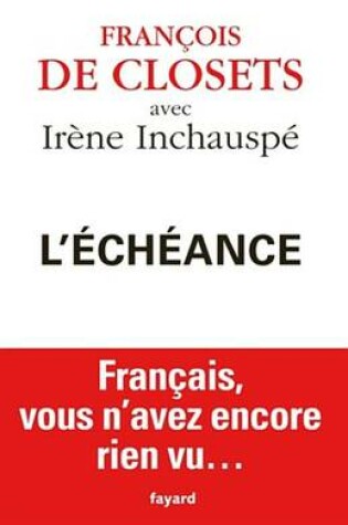 Cover of L'Echeance