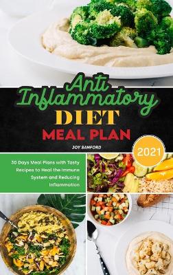 Book cover for Anti-Inflammatory Diet Meal Plan 2021