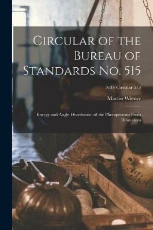 Cover of Circular of the Bureau of Standards No. 515