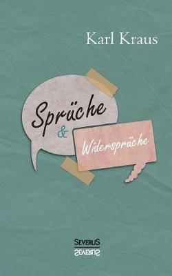 Book cover for Sprüche und Widersprüche