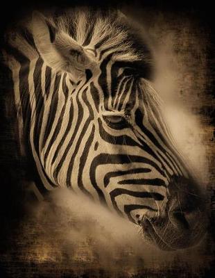 Book cover for Wild Zebra Notebook