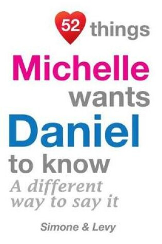 Cover of 52 Things Michelle Wants Daniel To Know