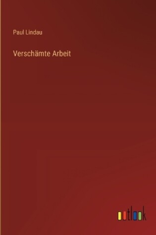 Cover of Verschämte Arbeit