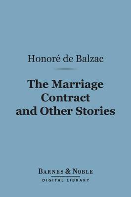 Book cover for The Marriage Contract and Other Stories (Barnes & Noble Digital Library)
