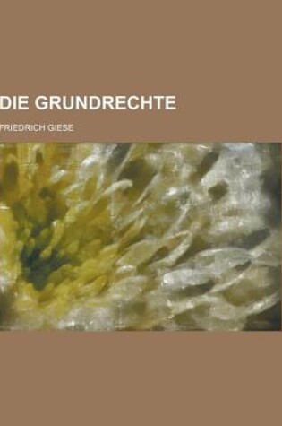 Cover of Die Grundrechte