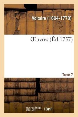 Cover of Oeuvres. Tome 7