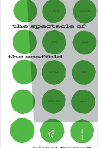 Cover of The Spectacle of the Scaffold