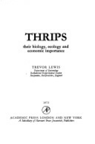 Cover of Thrips