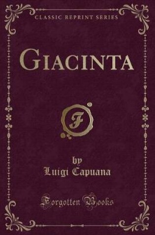 Cover of Giacinta (Classic Reprint)