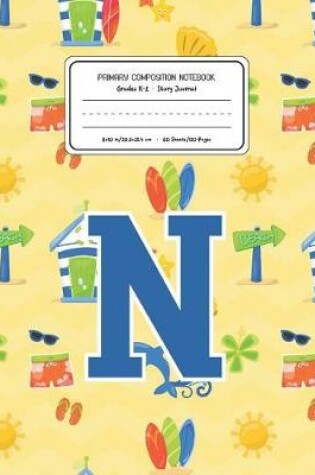 Cover of Primary Composition Notebook Grades K-2 Story Journal N