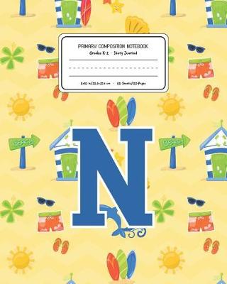 Cover of Primary Composition Notebook Grades K-2 Story Journal N