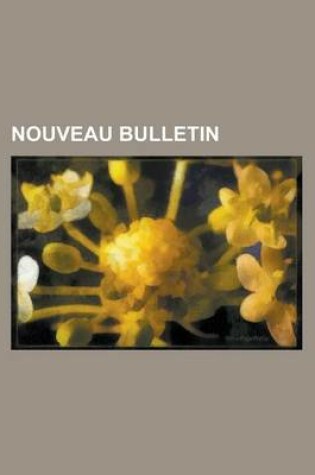 Cover of Nouveau Bulletin