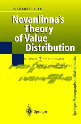 Book cover for Nevanlinna's Theory of Value Distribution