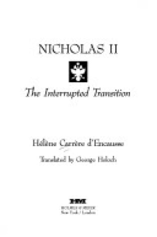 Cover of Nicholas II