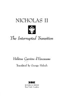 Book cover for Nicholas II