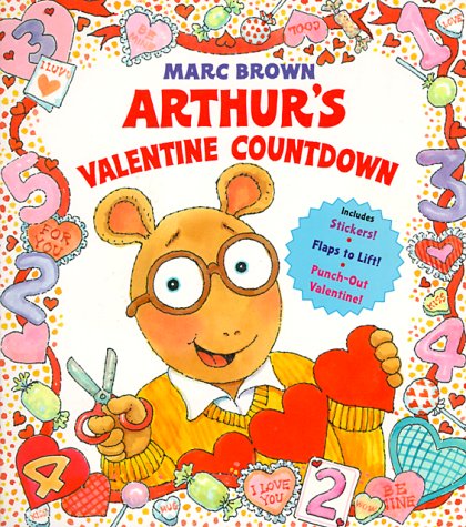 Book cover for Arthur's Valentine Countdown